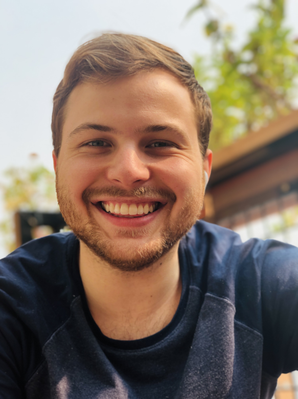 Eric Eastwood smiling