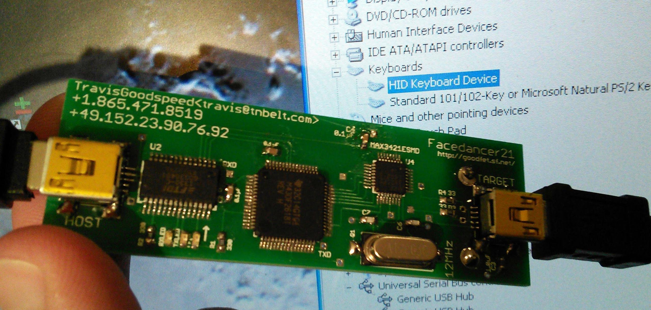 Device Manager: HID Keyboard Device